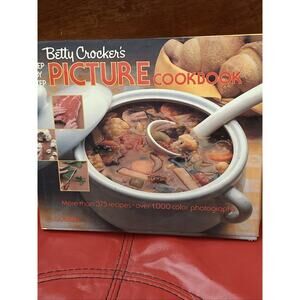 Betty Crocker Step By Step Picture Cookbook 1983 Hardcover First Printing‎